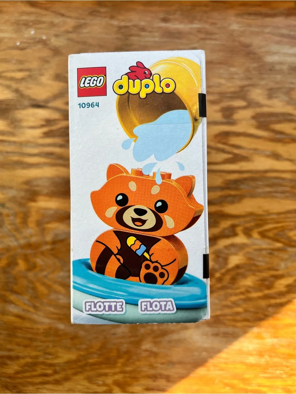 LEGO Duplo Bath Time Fun Floating Red Panda Building Set 10964 NEW